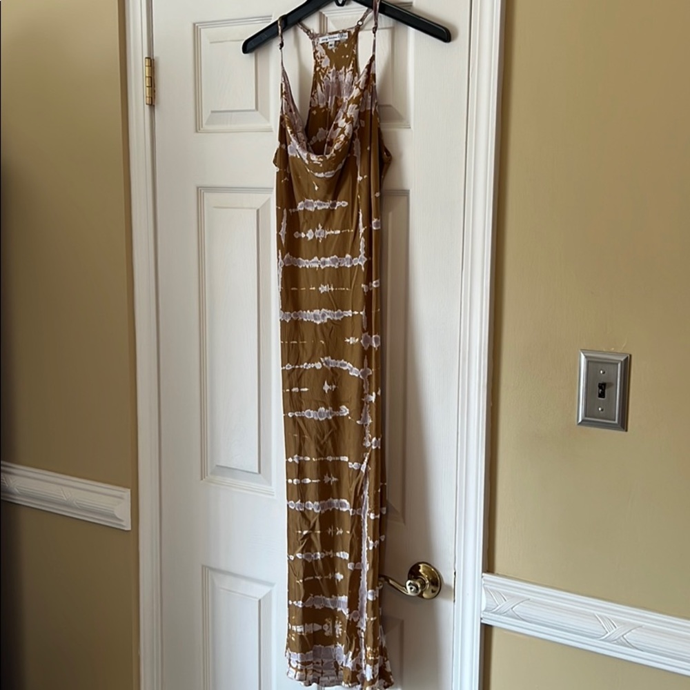 Silk like dress